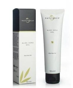 NeoLife Nutriance Aloe Vera Gel 100 ml tube, an aloe-rich soothing gel with panthenol and botanical extracts