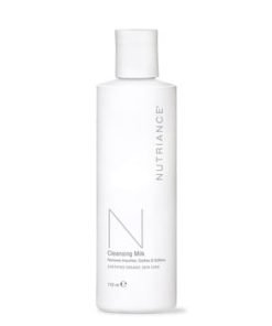 NeoLife Nutriance Organic Cleansing Milk 150 ml bottle for dry to normal skin, COSMOS organic