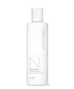 NeoLife Nutriance Organic Cleansing Gel 150 ml bottle for combination to oily skin, COSMOS organic