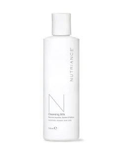 NeoLife Nutriance Organic Cleansing Milk 150 ml bottle for dry to normal skin, COSMOS organic