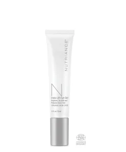 NeoLife Nutriance Organic Insta-Lift Eye Gel 15 ml tube for the eye area, COSMOS organic